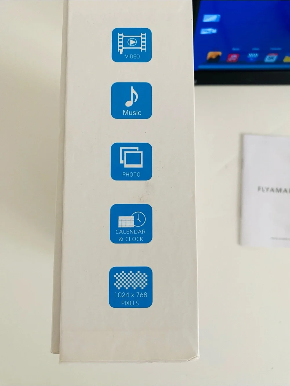 Black Digital Photo Picture Frame Tablet 8
